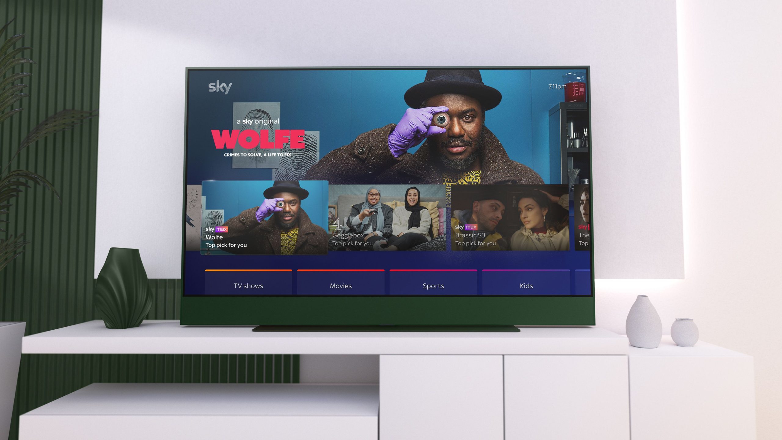 sky glass tv unboxing 8thwall